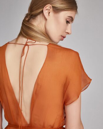 Cutout cashmere, wool and silk-blend sweater