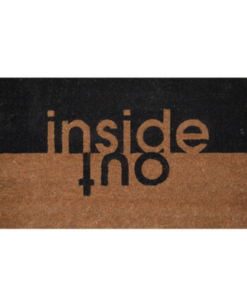 Printed Coir mat Inside Out